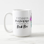 Einzigartiges Geschenk für Mütter Kaffeetasse (Links)