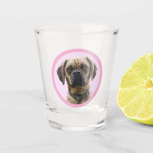 Einzigartiges Geschenk für Personalisierten ersten Schnapsglas (Vorderseite)