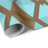 Einzigartiges Geschenk Geometrischer Feiertag Geschenkpapier (Rolleneckpunkt)