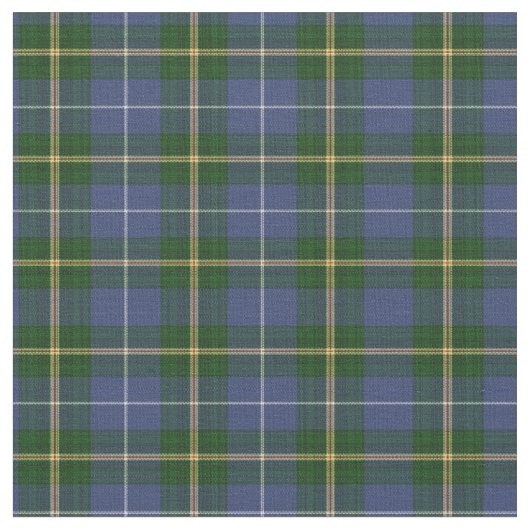 Einzigartiges Gewebe blauer NeuschottlandTartan Stoff (Nahaufnahme)