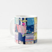 Einzigartiges Gewebe: handgefertigte Decken aus Ba Kaffeetasse (Vorderseite Links)