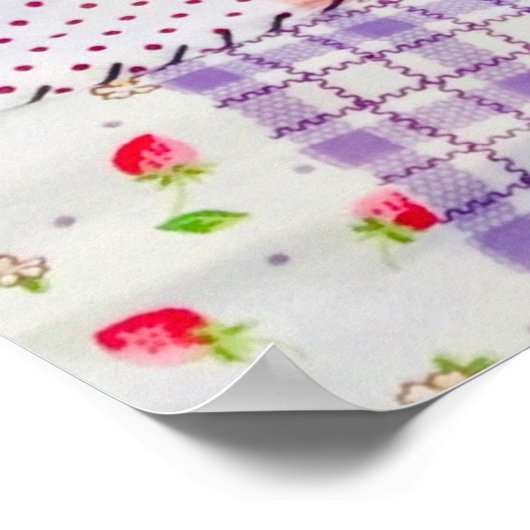 Einzigartiges Gewebe: handgefertigte Decken aus Ba Poster (Ecke)