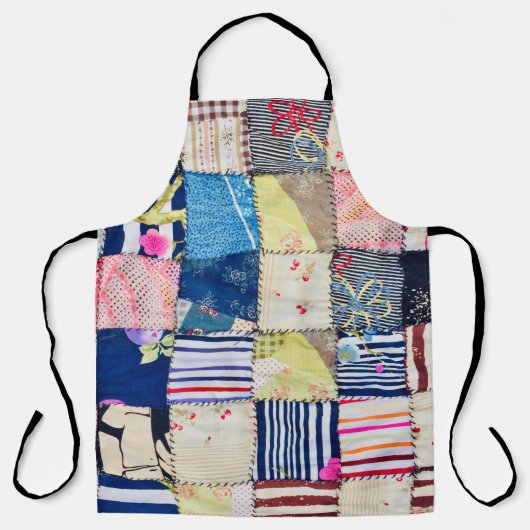 Einzigartiges Gewebe: handgefertigte Decken aus Ba Schürze (Vorderseite)