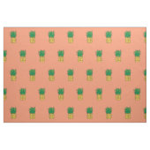Einzigartiges Gewebe, rosa Ananas Stoff (Fat Quarter (45,7 x 55,9 cm))