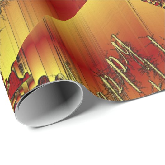 einzigartiges, glänzendes Faltpapier, farbig, fest Geschenkpapier (Rolleneckpunkt)
