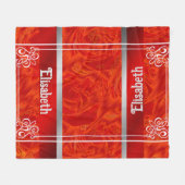 einzigartiges, glänzendes Papier, farbenfroh, fest Fleecedecke (Vorderseite (Horizontal))