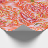 einzigartiges, glänzendes Papier, farbenfroh, fest Geschenkpapier (Ecke)