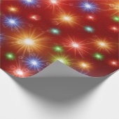 einzigartiges, glänzendes Papier, farbenfroh, fest Geschenkpapier (Ecke)