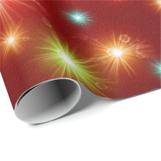 einzigartiges, glänzendes Papier, farbenfroh, fest Geschenkpapier (Rolleneckpunkt)