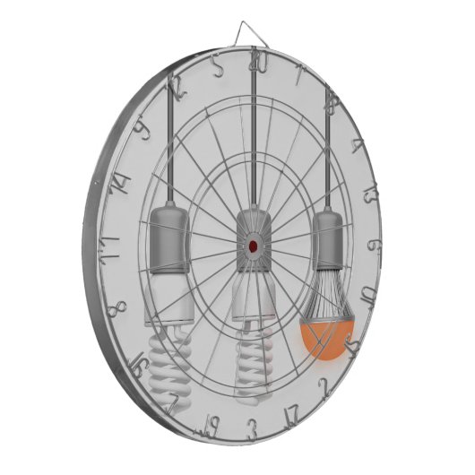 Einzigartiges glühendes LED-Licht Dartscheibe (Vorderseite Links)