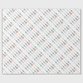 Einzigartiges glühendes LED-Licht Geschenkpapier (Flach)