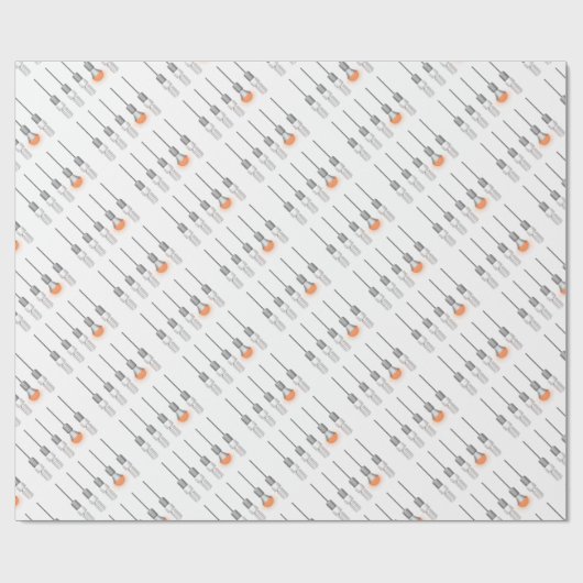 Einzigartiges glühendes LED-Licht Geschenkpapier (Flach)