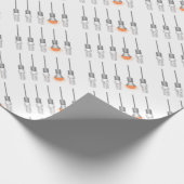 Einzigartiges glühendes LED-Licht Geschenkpapier (Ecke)