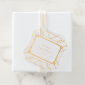 Einzigartiges Gold Black Great Gatsby Art Deco Hoc Geschenkanhänger (Mit Box)