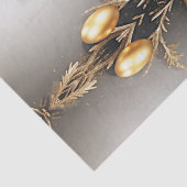 Einzigartiges Gold Decorative Holiday Tissue Seidenpapier (Detail)