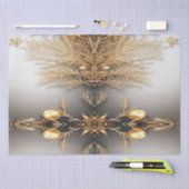 Einzigartiges Gold Decorative Holiday Tissue Seidenpapier (Handwerk)
