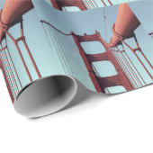 Einzigartiges Golden Gate Brücke, San Francisco Geschenkpapier (Rolleneckpunkt)