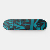 Einzigartiges Graffiti-Skateboard Skateboard (Horizontal)