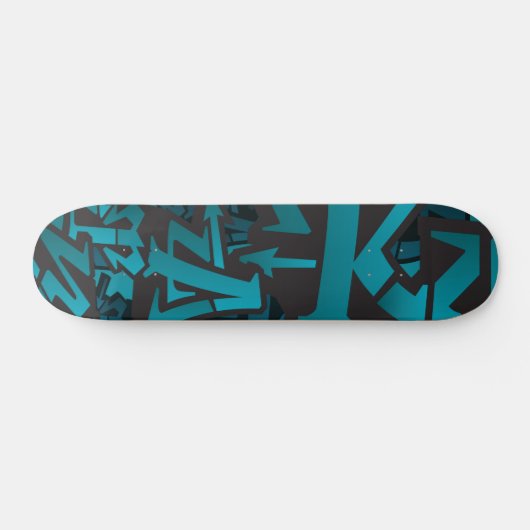Einzigartiges Graffiti-Skateboard Skateboard (Horizontal)