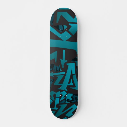 Einzigartiges Graffiti-Skateboard Skateboard (Vorne)