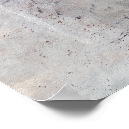 Einzigartiges, grau-modernes abstrakt-minimalistis poster (Ecke)