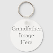 Kreisförmiger Schlüsselanhänger aus Metall, 5,08cm (Vorderseite)