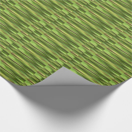 Einzigartiges grünes Geschenkpapier (Ecke)
