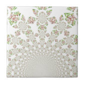 Einzigartiges Hakuna Matata Design: Serene Vibes Fliese (Vorderseite)