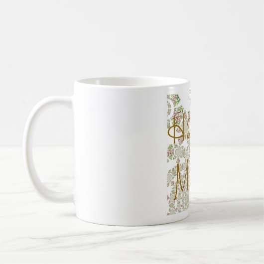 Einzigartiges Hakuna Matata Design: Serene Vibes Kaffeetasse (Links)