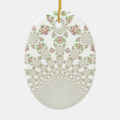 Einzigartiges Hakuna Matata Design: Serene Vibes Keramikornament (Vorne)