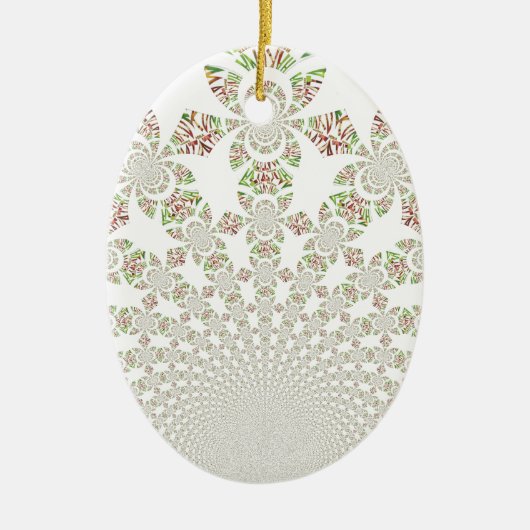 Einzigartiges Hakuna Matata Design: Serene Vibes Keramikornament (Vorne)