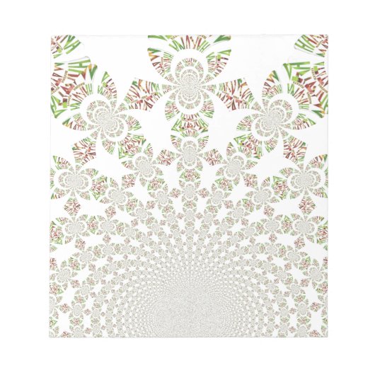 Einzigartiges Hakuna Matata Design: Serene Vibes Notizblock (Vorderseite)