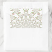 Einzigartiges Hakuna Matata Design: Serene Vibes Rechteckiger Aufkleber (Tasche)