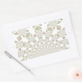 Einzigartiges Hakuna Matata Design: Serene Vibes Rechteckiger Aufkleber (Umschlag)