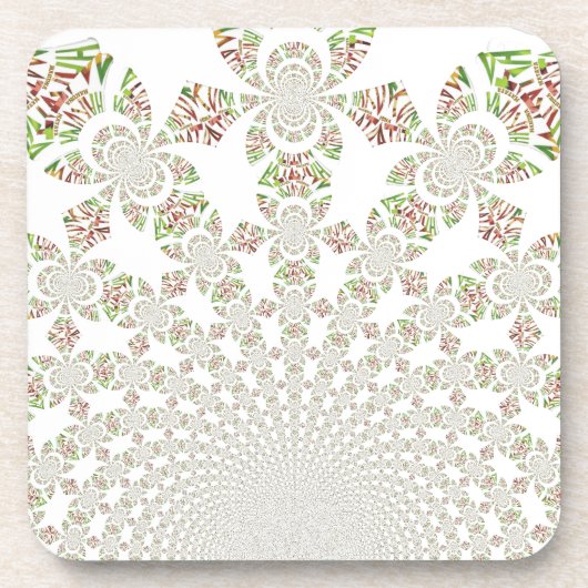 Einzigartiges Hakuna Matata Design: Serene Vibes Untersetzer (Vorderseite)