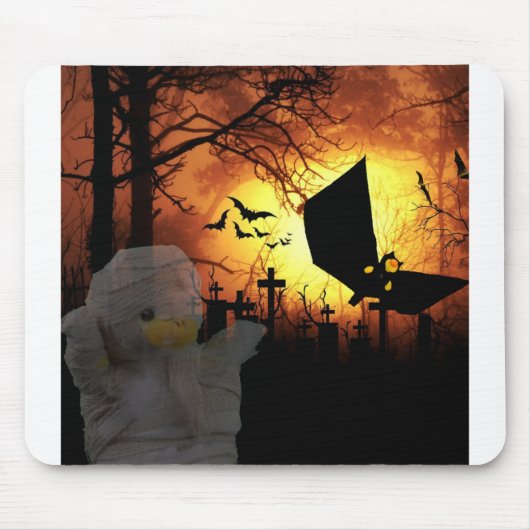 Einzigartiges Halloween-Design Mousepad (Vorne)