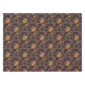 Einzigartiges Halloween-Muster von Zizela Tischdecke (Vorderseite (Horizontal))