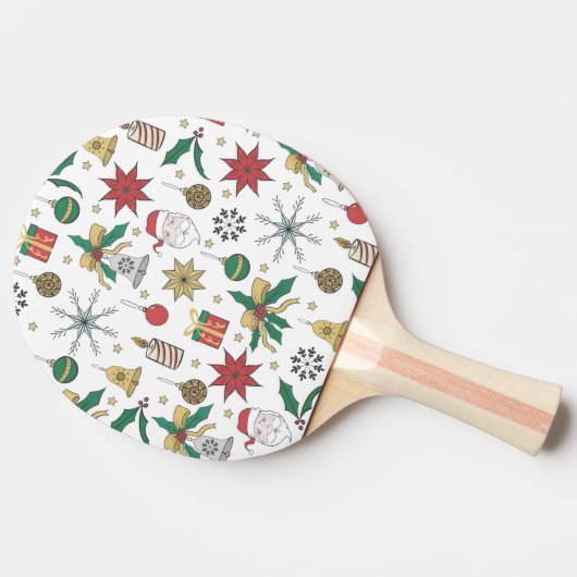 Einzigartiges Handdämmerdesign Tischtennis Schläger (Seitenansicht)