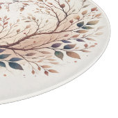 Einzigartiges Heart Monogram Cutting Board Schneidebrett (Ecke)