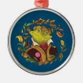 Einzigartiges Holiday Ornament Aus Metall (Vorne)