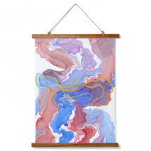 Einzigartiges Holz-Topped-Wandtapestry