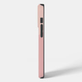 Einzigartiges, Hübsch rosa geometrisches Muster Case-Mate iPhone Hülle (Rückseite / Links)