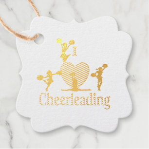 Einzigartiges I Herz Cheerleading Geschenkanhänger