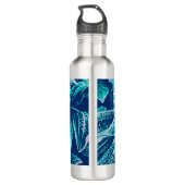 Einzigartiges individuelles Angebot für botanische Edelstahlflasche (Rückseite)