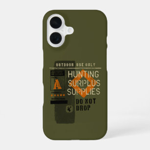 Einzigartiges Jagd-Jäger-Fracht-Grafik-Geschenk-Zu iPhone 16 Hülle