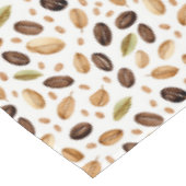 Einzigartiges Kaffeebandmuster Tischdecke (Schrägansicht)