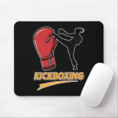 Einzigartiges Kickboxen Boxhandschuh Design Mousepad (Mit Mouse)