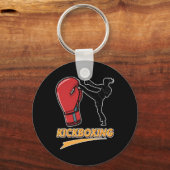 Einzigartiges Kickboxen Boxhandschuh-Design  Schlüsselanhänger (Vorderseite)