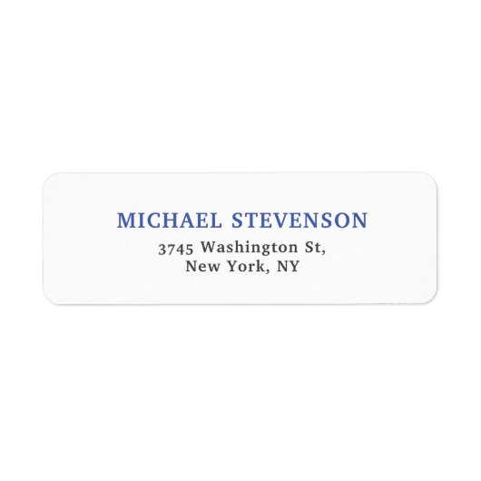 Einzigartiges klassisches Blau (Vorne)