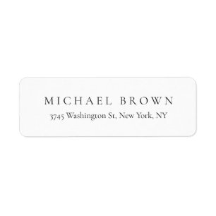 Einzigartiges klassisches Elegant Schlicht Minimal